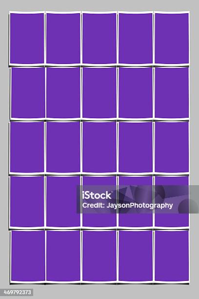 Fioletowy Kolor Obrazu Łamigłówka - zdjęcia stockowe i więcej obrazów Alfabet - Alfabet, Artykuł biurowy, Bez ludzi