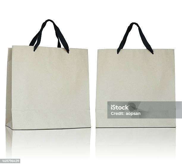 Brown Paper Bag Stock Photo - Download Image Now - Bag, Blank, Brown
