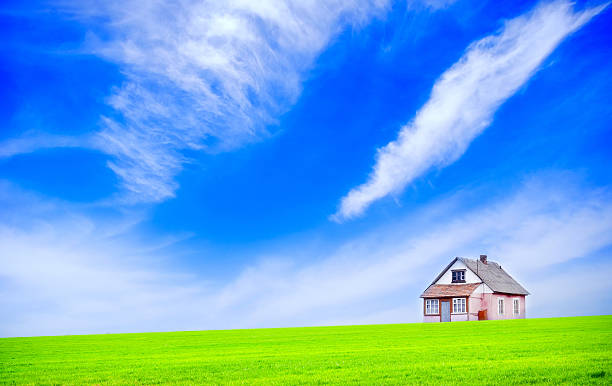 istock house in the green field 469796849