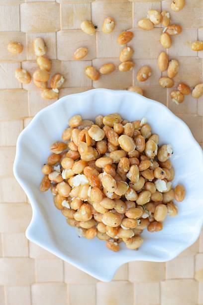 istock Roasted parmesan soy beans 469798444