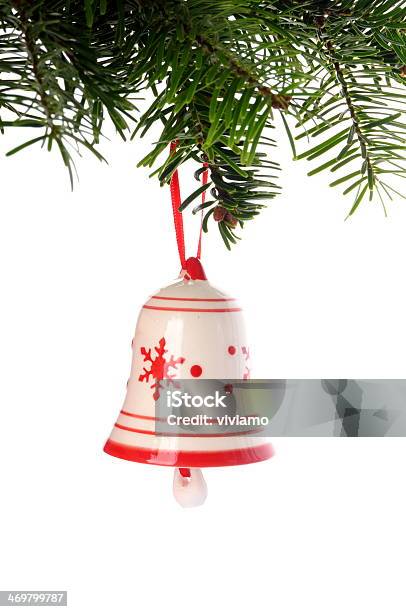 Hanging Christmas Bauble Stock Photo - Download Image Now - Bell-Jar, Branch - Plant Part, Celebration