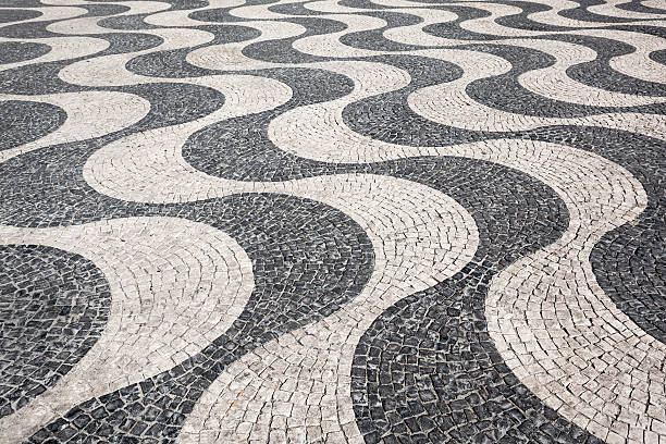 istock Waves of tiled floor 469806404