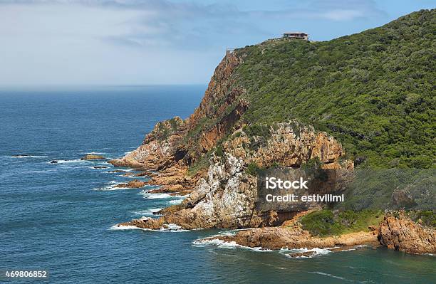 The Heads In Knysna Where The Lagoon Enters The Sea Stock Photo - Download Image Now