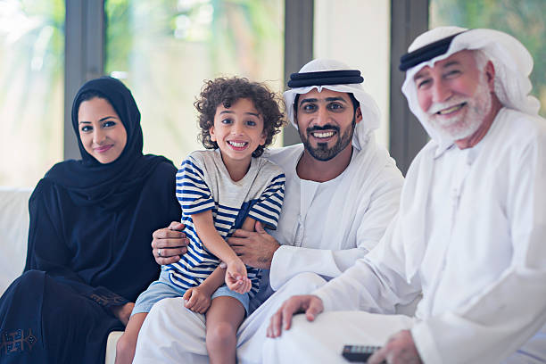 istock Emirati family portrait 469807830
