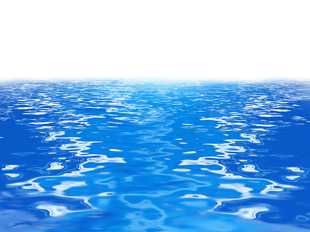 istock blue sea water background with text space 469810226