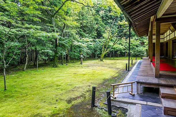 Koto-in temple in Daitoku-ji complex, Kyoto, Japan stock photo