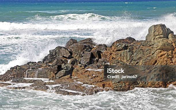 Coast Near The Village Panormo Crete Stock Photo - Download Image Now - Beach, Beauty, Beauty In Nature