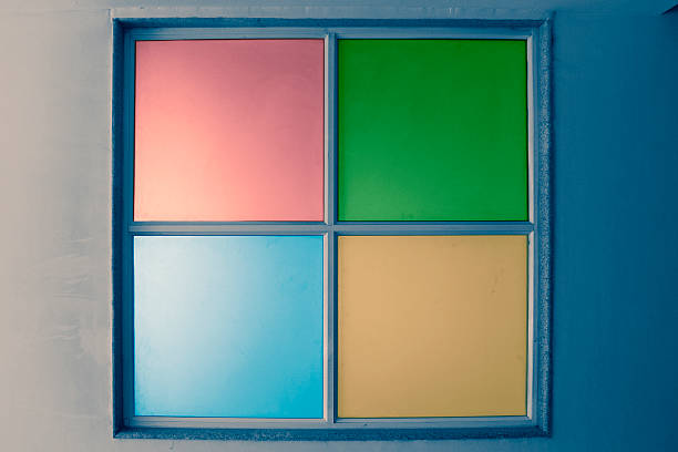 Detail of a window panel, india