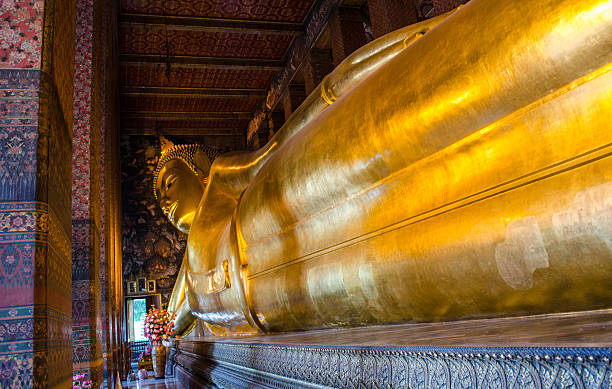 istock Golden Reclining Buddha 469815669