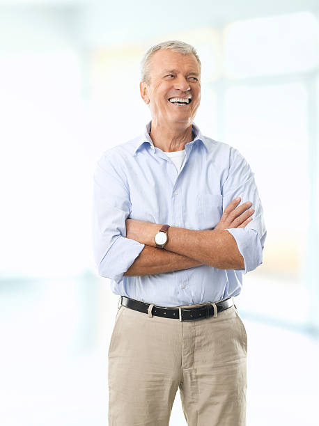 istock Old businessman portrait 469816326
