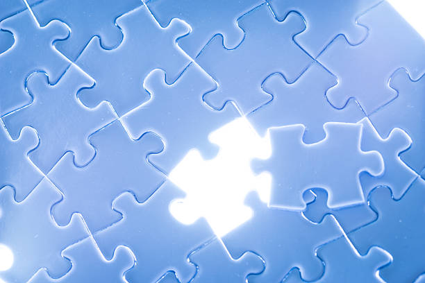 istock Business success team in jigsaw 469816660