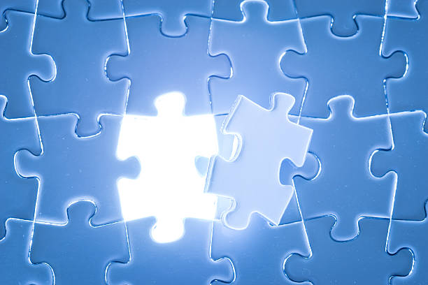istock Business success team in jigsaw 469816662