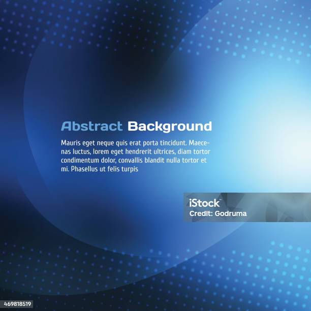 Abstract Blue Background Vector Stock Illustration - Download Image Now - Abstract, Art, Art And Craft