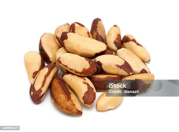 Brazil Nuts Stock Photo - Download Image Now - Brazil Nut, Cut Out, Brazil
