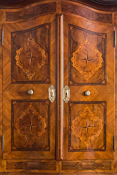 Photo of Doors of the vintage closet