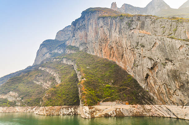 istock Awesome Rock Formation By The Yangtze River - China 469827415