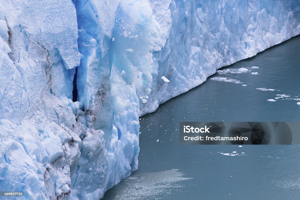 Perito Glaciar Moreno-cair para baixo 01 - Royalty-free Alasca Foto de stock