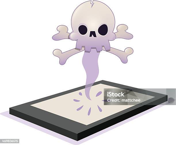 Dead Devices Device Death Stock Illustration - Download Image Now - Digital Tablet ...