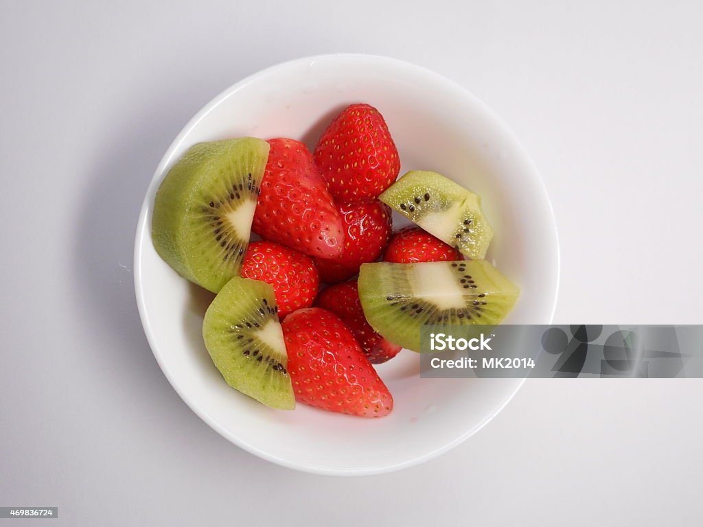 Kiwi fruit and strawberry 2015 Stock Photo