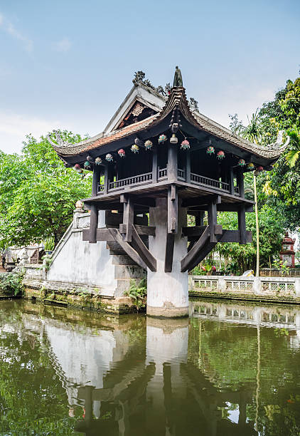 istock Shrine over the pool in Hanoi , Vietnam 469842597