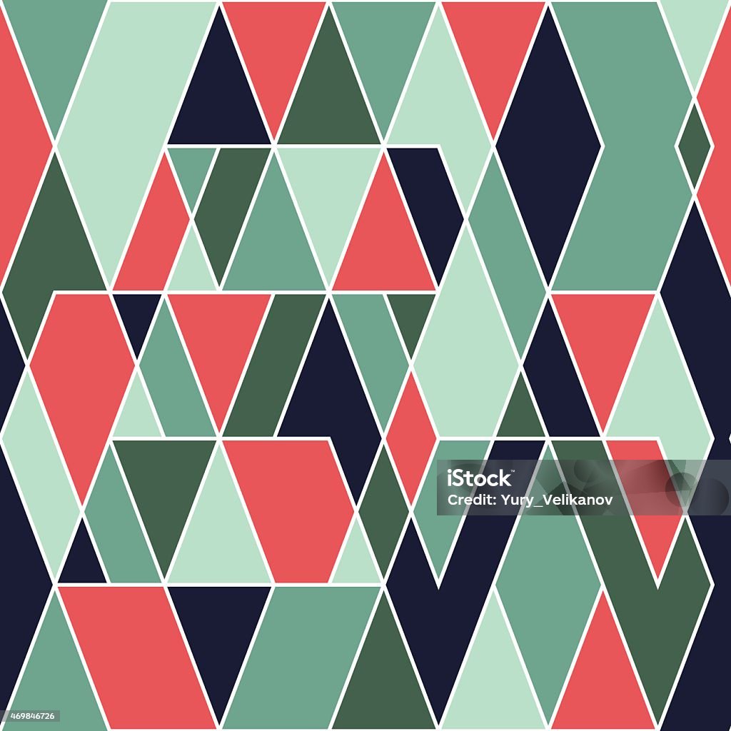 Parralellogram Pattern Modern Seamless Pattern With Parallelograms And Triangles Stock ...