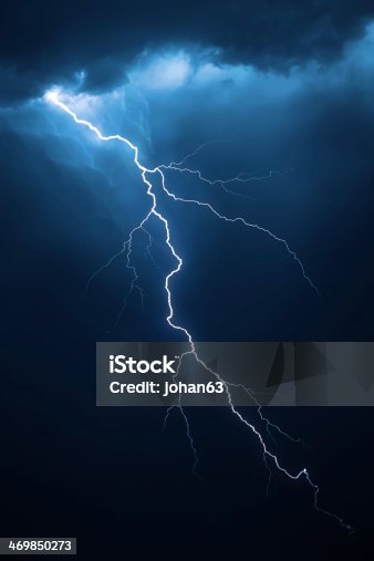 istock Lightning with dramatic cloudscape 469850273