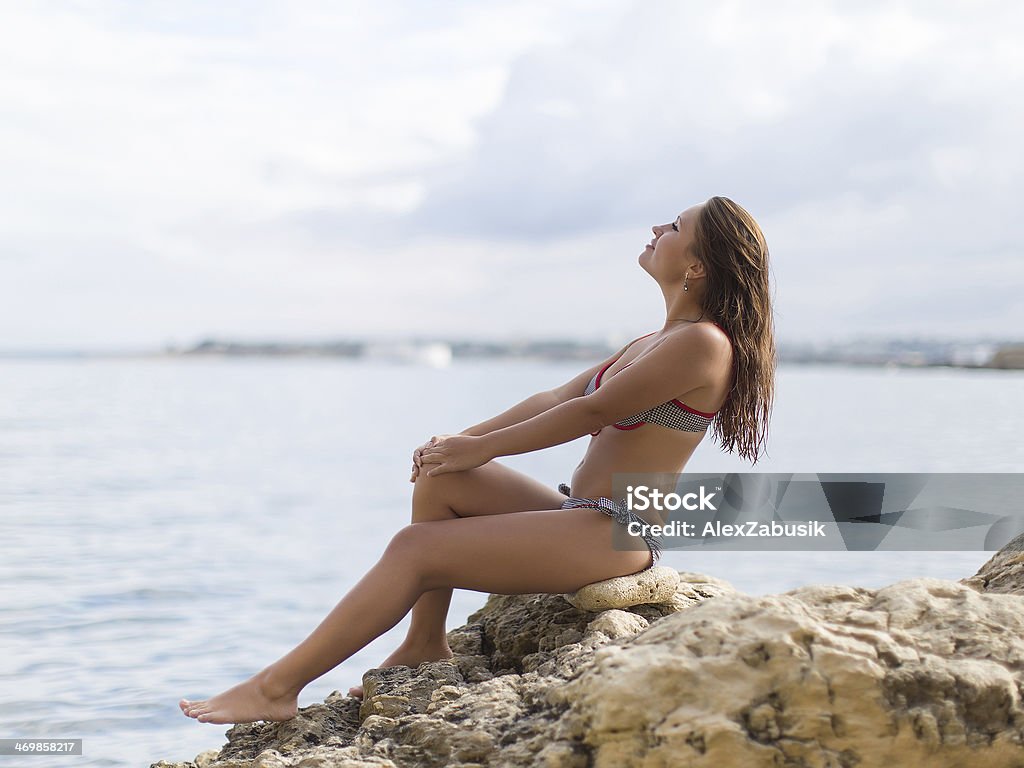 여자아이 유클리드의 바다빛 - 로열티 프리 20-24세 스톡 사진