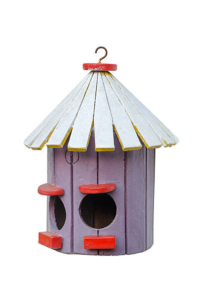 istock Old wooden bird house 469861664