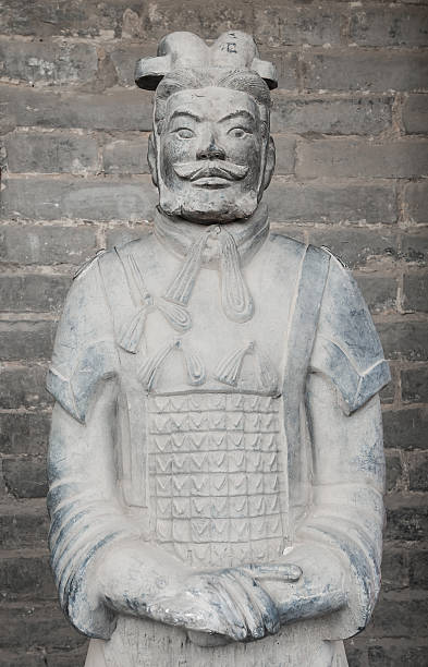 istock Ancient Terracotta Warrior statue in China 469864556