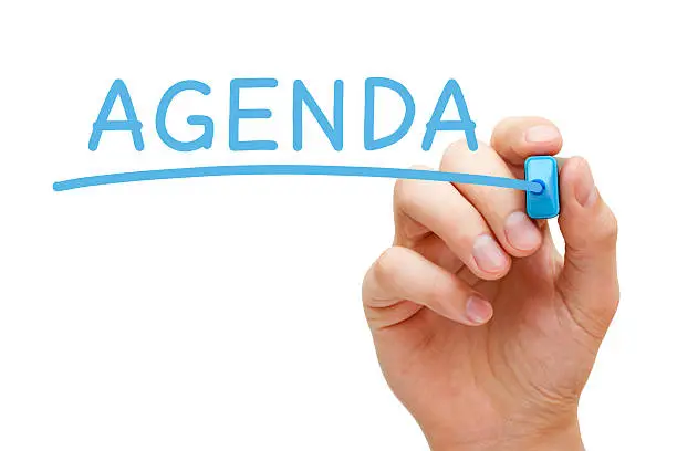 Photo of Agenda Blue Marker