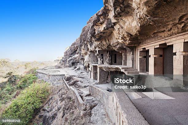 Ellora Caves Aurangabad Stock Photo - Download Image Now - Ajanta Caves, Ellora, Cave