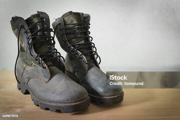 Jungle Boot Stock Photo - Download Image Now - 2015, Armed Forces, Army