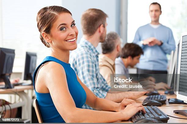 Job Training Stock Photo - Download Image Now - 30-39 Years, Adult, Adult Student