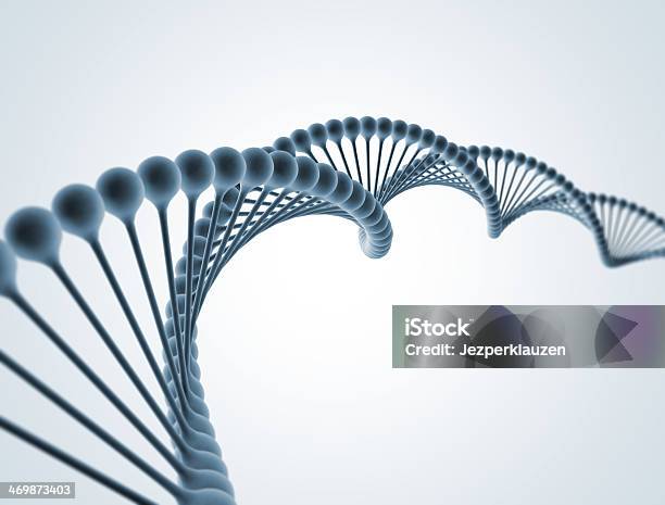 Dna Double Helix Molecular Structure Stock Photo - Download Image Now - Helix, Helix Model, DNA