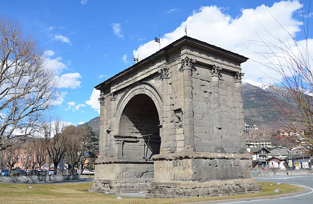 istock Arch of Augustus 469874163