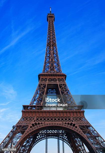 Paris Eifel Tower Stock Photo - Download Image Now - 2015, Architecture, Autumn