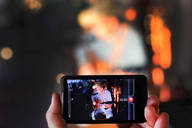 istock Recording Blues on a Phone 469875483