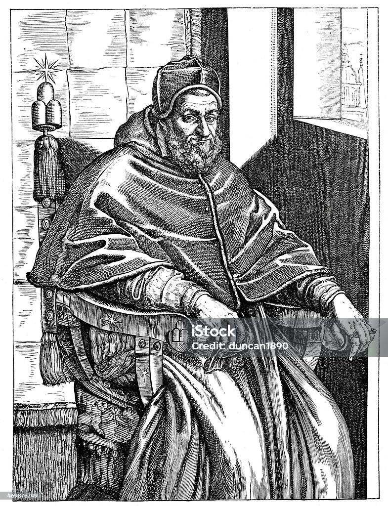 Papa Sisto IV - Royalty-free Papa Sisto IV Ilustração de stock