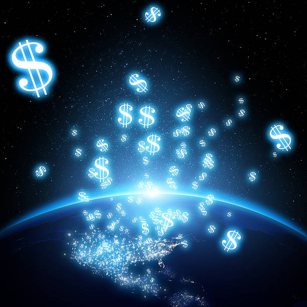istock Around the world are rising dollar 469875999