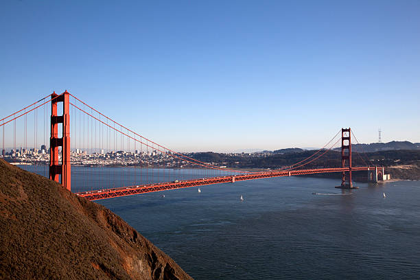 puente golden gate - gold gate bridge san francisco county fotografías e imágenes de stock