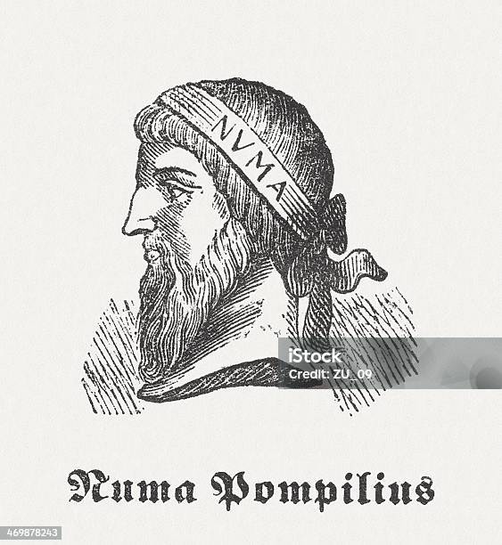 Numa Pompilius Vecteurs libres de droits et plus d'images vectorielles de Antiquité romaine - Antiquité romaine, Art du portrait, Civilisation ancienne