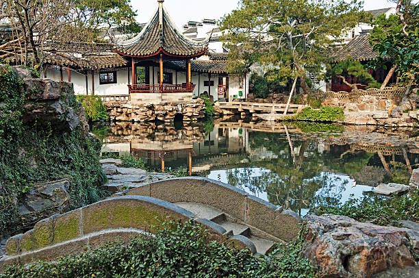 istock Master of the Nets Garden Suzhou 469883301