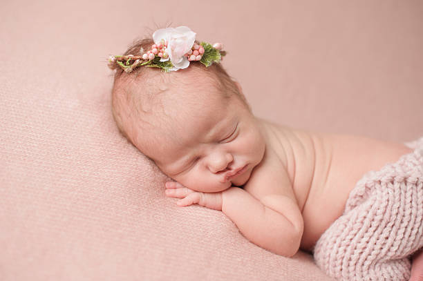 istock Sleeping Newborn Girl 469886493
