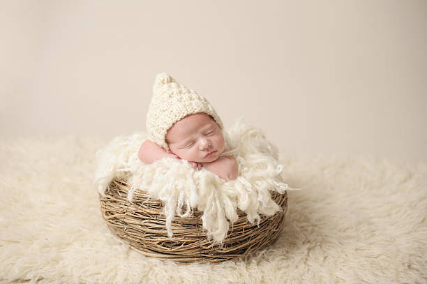 istock Sleeping Newborn Girl 469886815