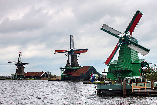 istock Windmills near Zaanse Schans 469887741