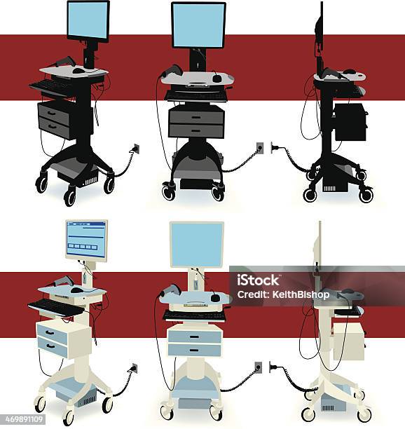 Hospitaltelemóvel Ajudante De Equipamento - Arte vetorial de stock e mais imagens de Acidentados - Acidentados, Acidentes e Desastres, Cuidados de Saúde e Medicina