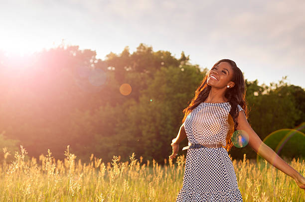 Woman Enjoying Sunlight