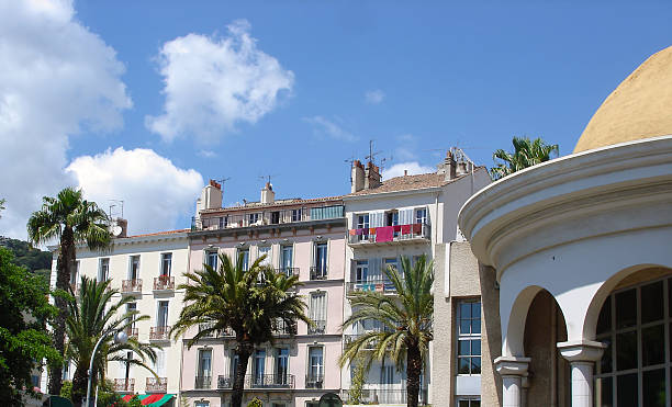 Hyeres city at Côte d'Azur. 