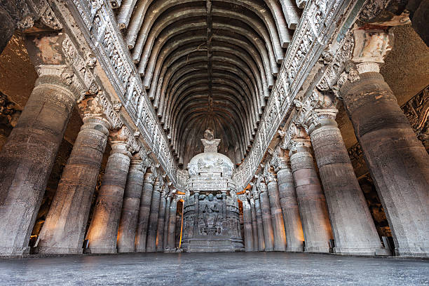 istock Ajanta caves, India 469898860