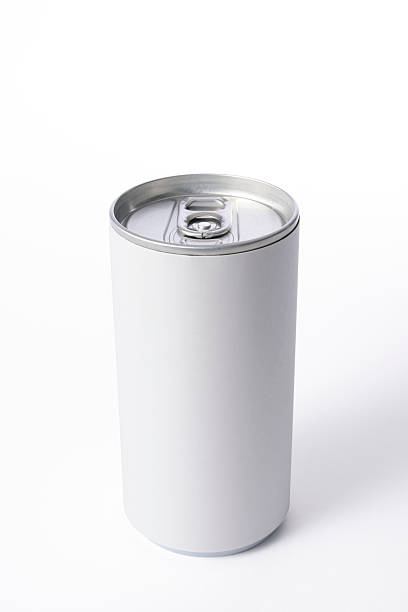 istock Isolated shot of closed drink can on white background 469900149